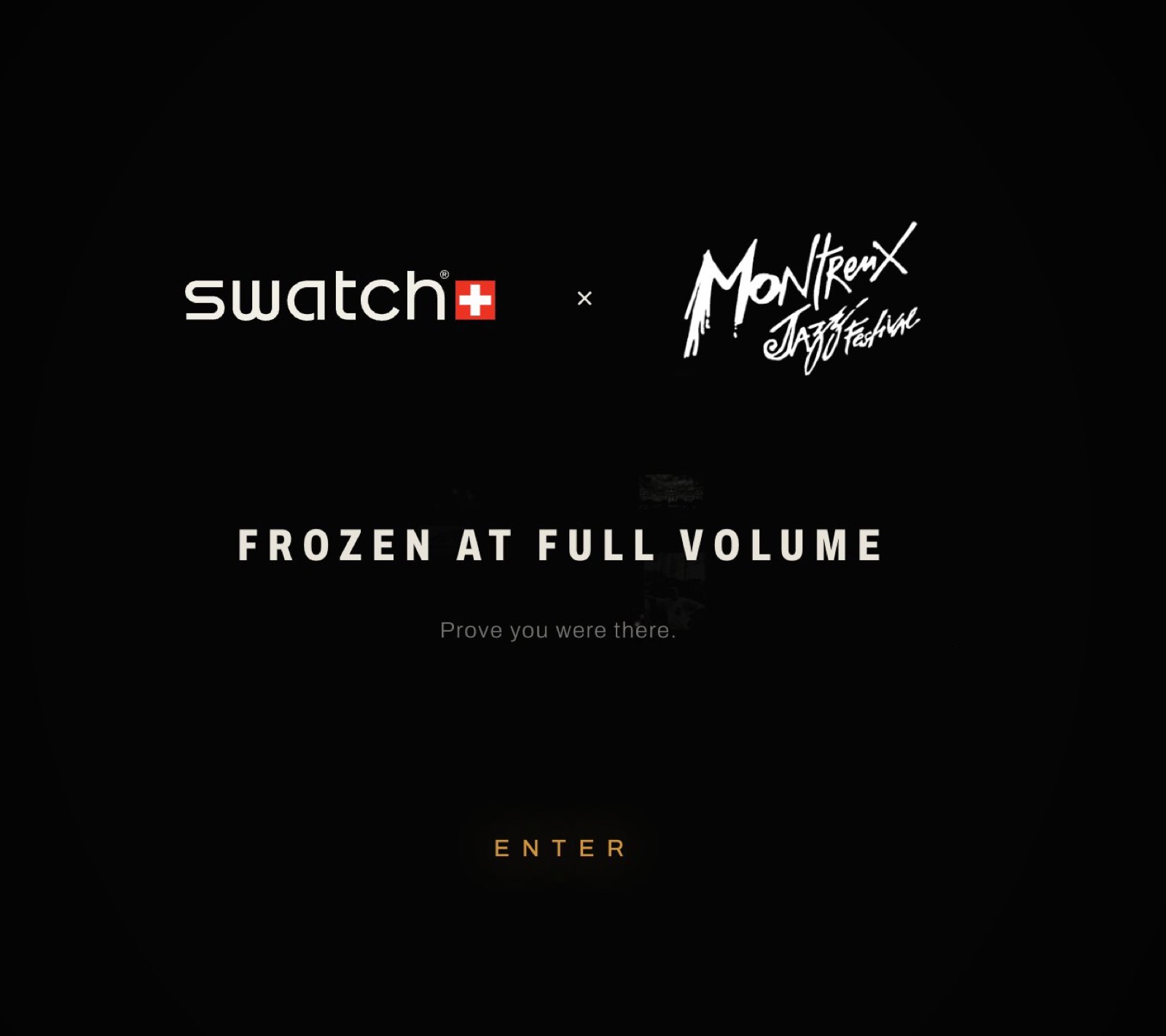 Site entry: Frozen at full volume, prove you were there